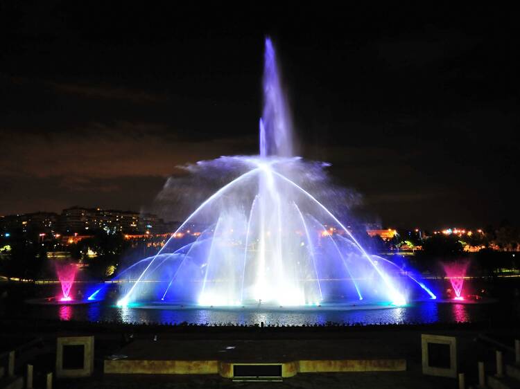 Vuelven los espectáculos de luces y sonido a las noches de este emblemático parque de Madrid
