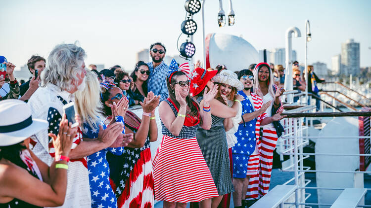 All-American 4th of July on the Queen Mary