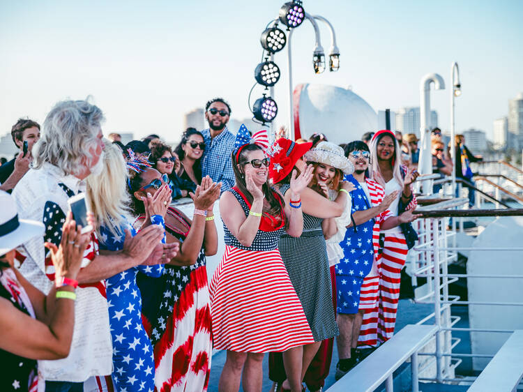 All-American 4th of July on the Queen Mary