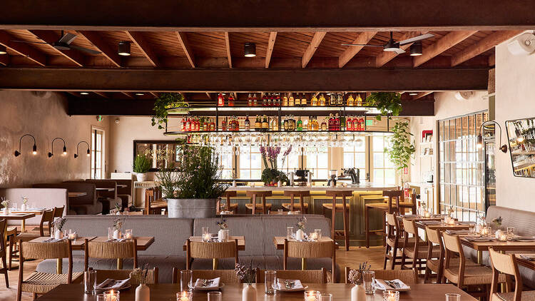 Beethoven Market interior dining room