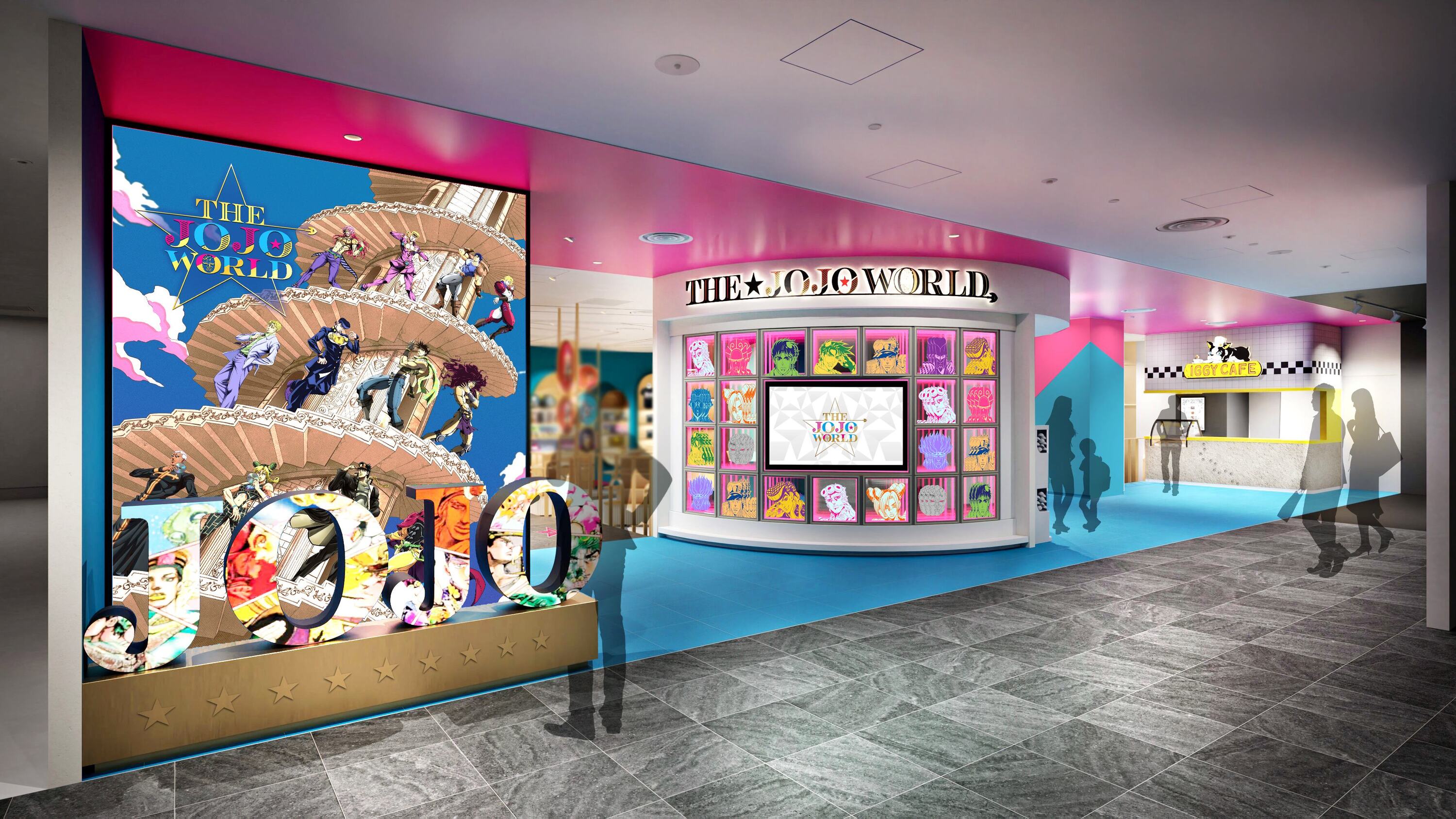 ジョジョワールド JOJOWORLD 渋谷 ジョセフ ジョジョ』体験型常設ショップ“THE☆JOJO WORLD”が2025年夏に
