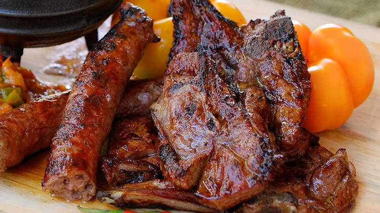 Shisa nyama in Soweto