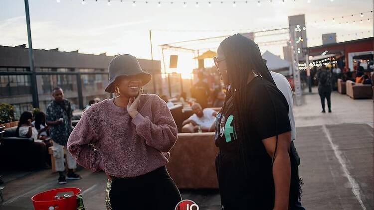 Jojo’s Rooftop Lounge in Maboneng