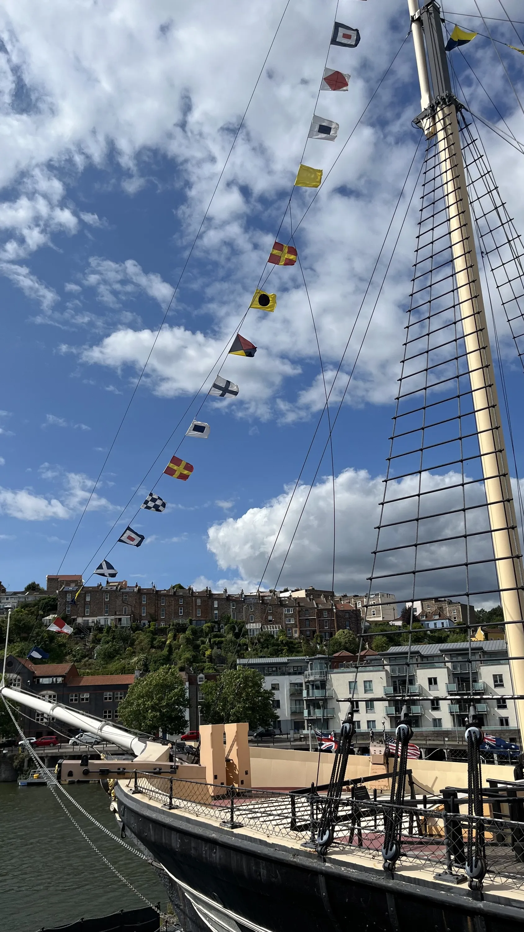 Exterior of the SS Great Britain