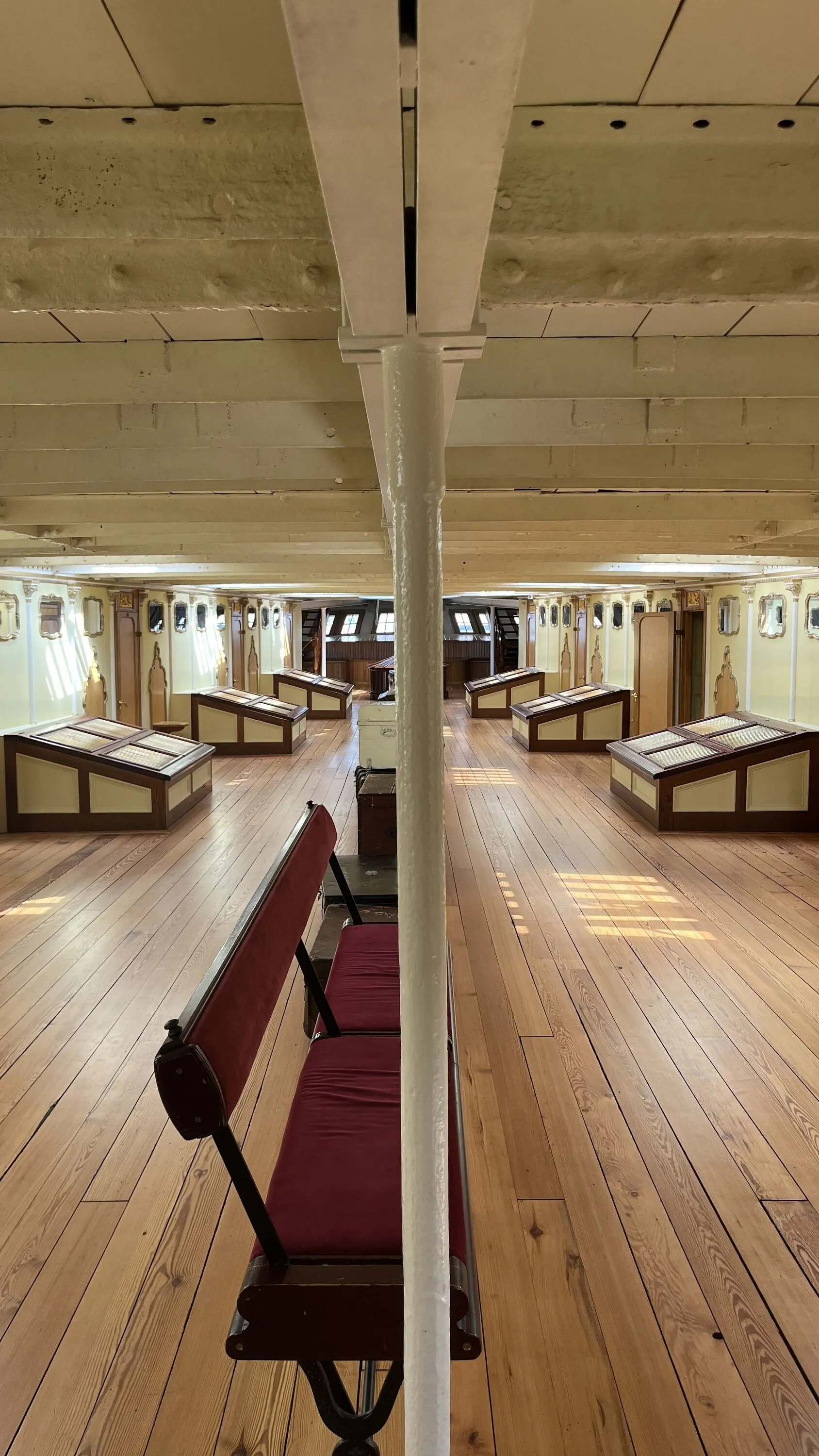 The stern of the SS Great Britain