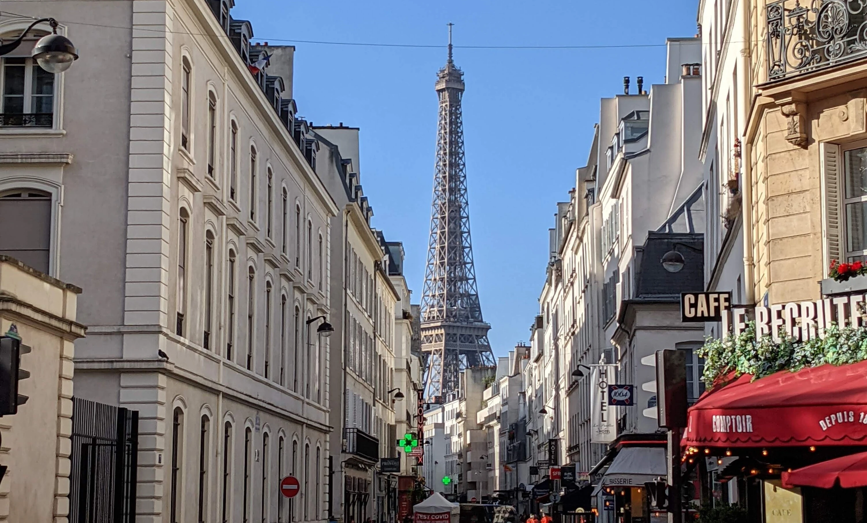 Vue sur tour Eiffel
