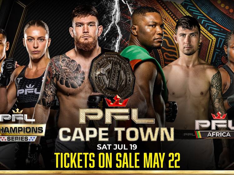 Get ready Cape Town! Africa's first-ever global MMA event is coming