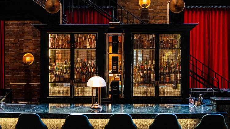 The bar at Conte Sydney