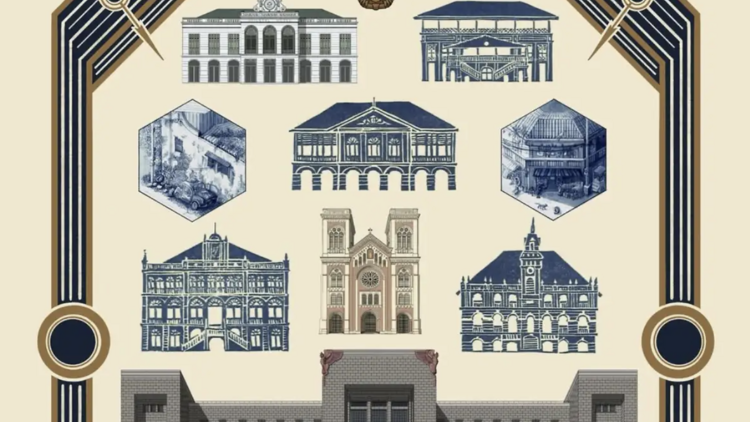 Architecture of Bang Rak Exhibition