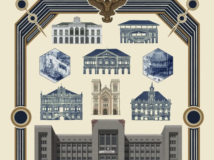 Architecture of Bang Rak Exhibition