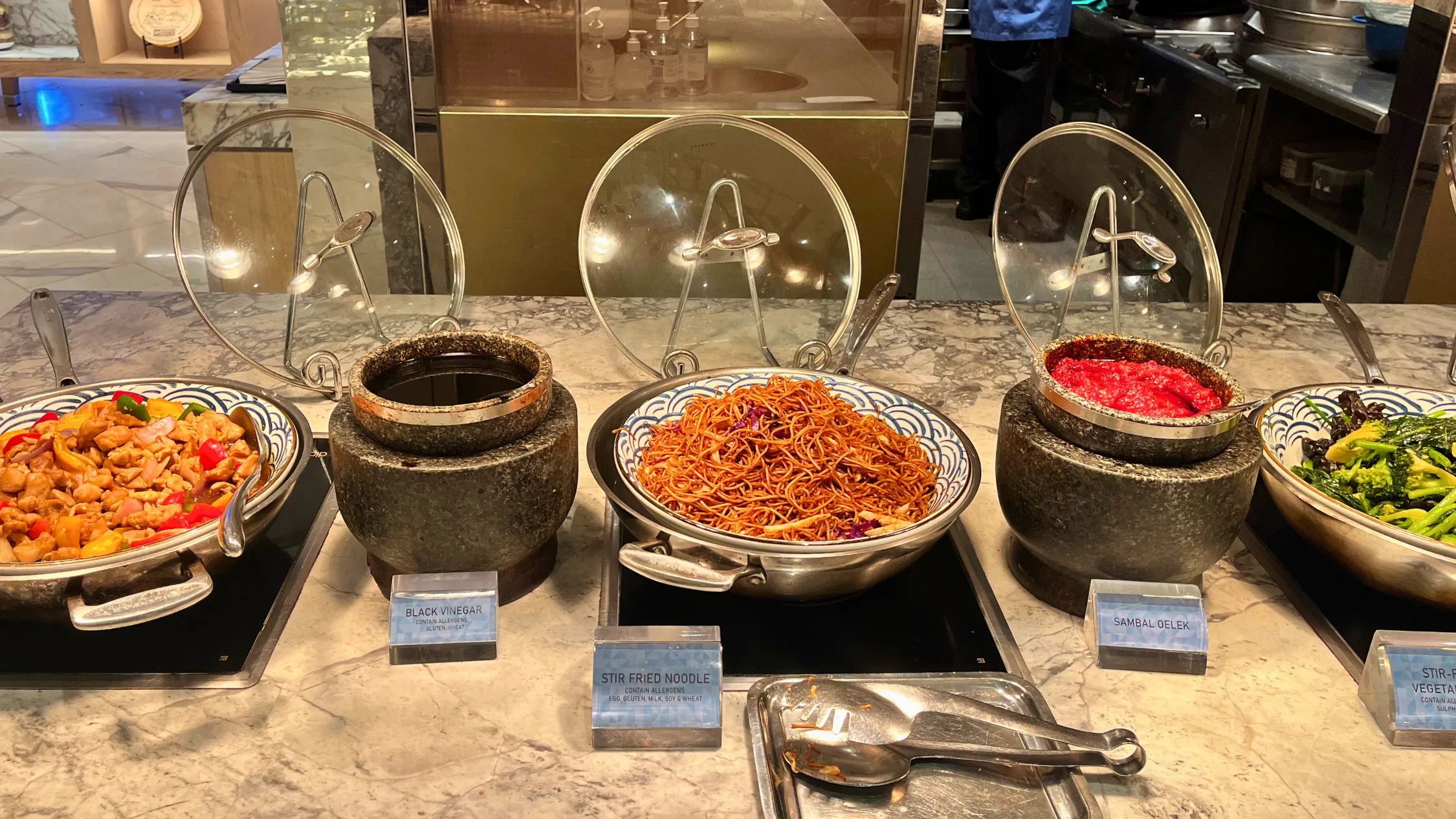 Breakfast buffet