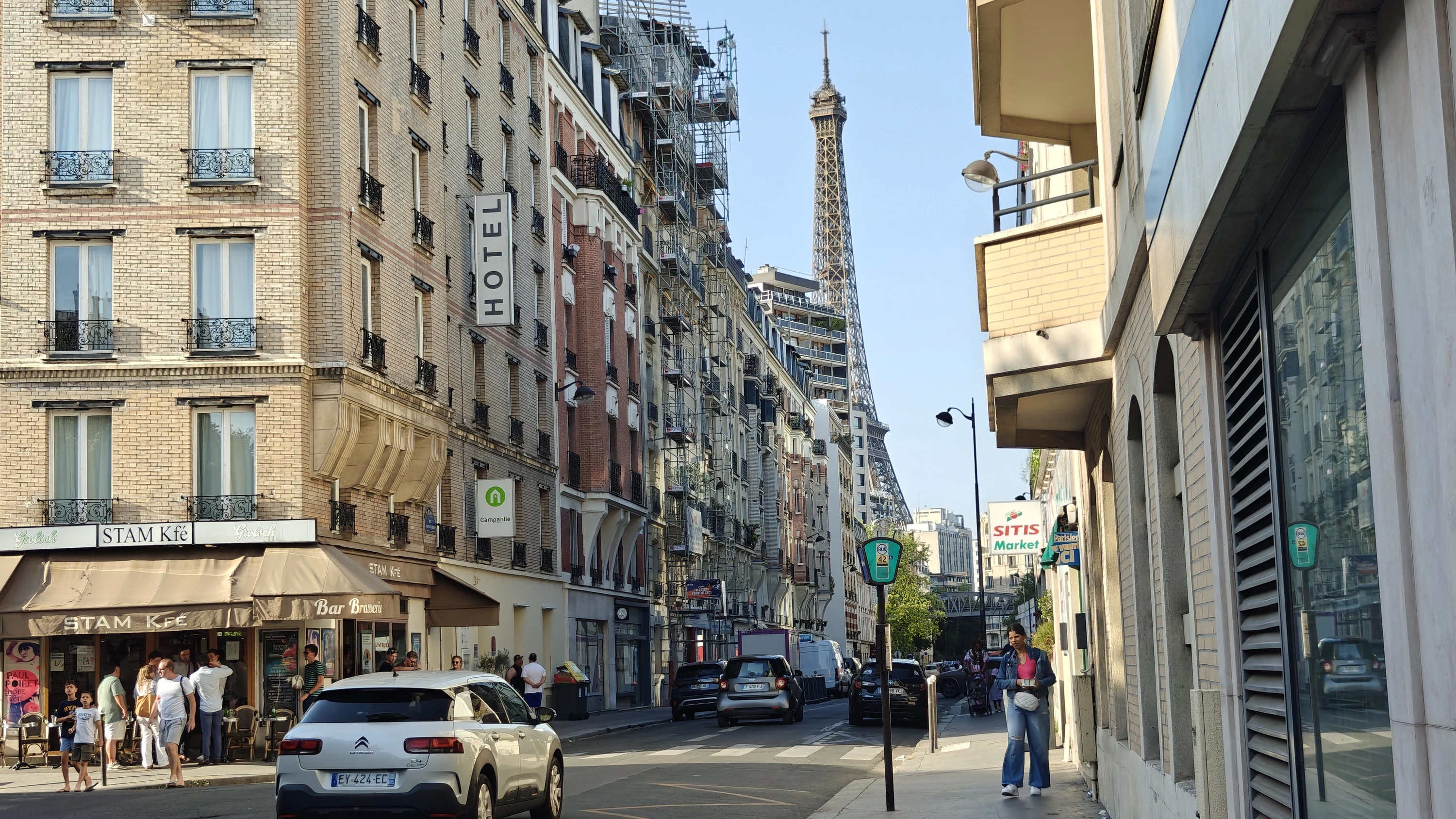 Vue tour Eiffel