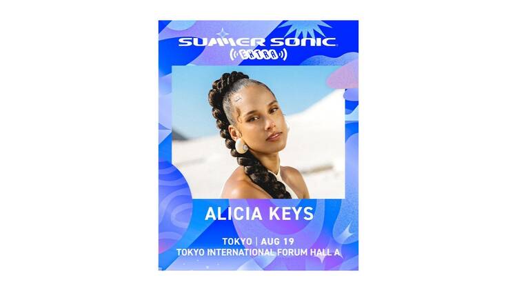 ALICIA KEYS SUMMER SONIC EXTRA