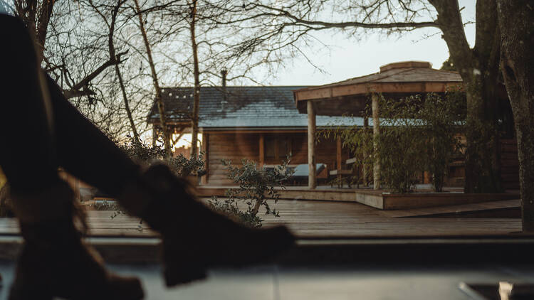 Camelot cabin, Somerset