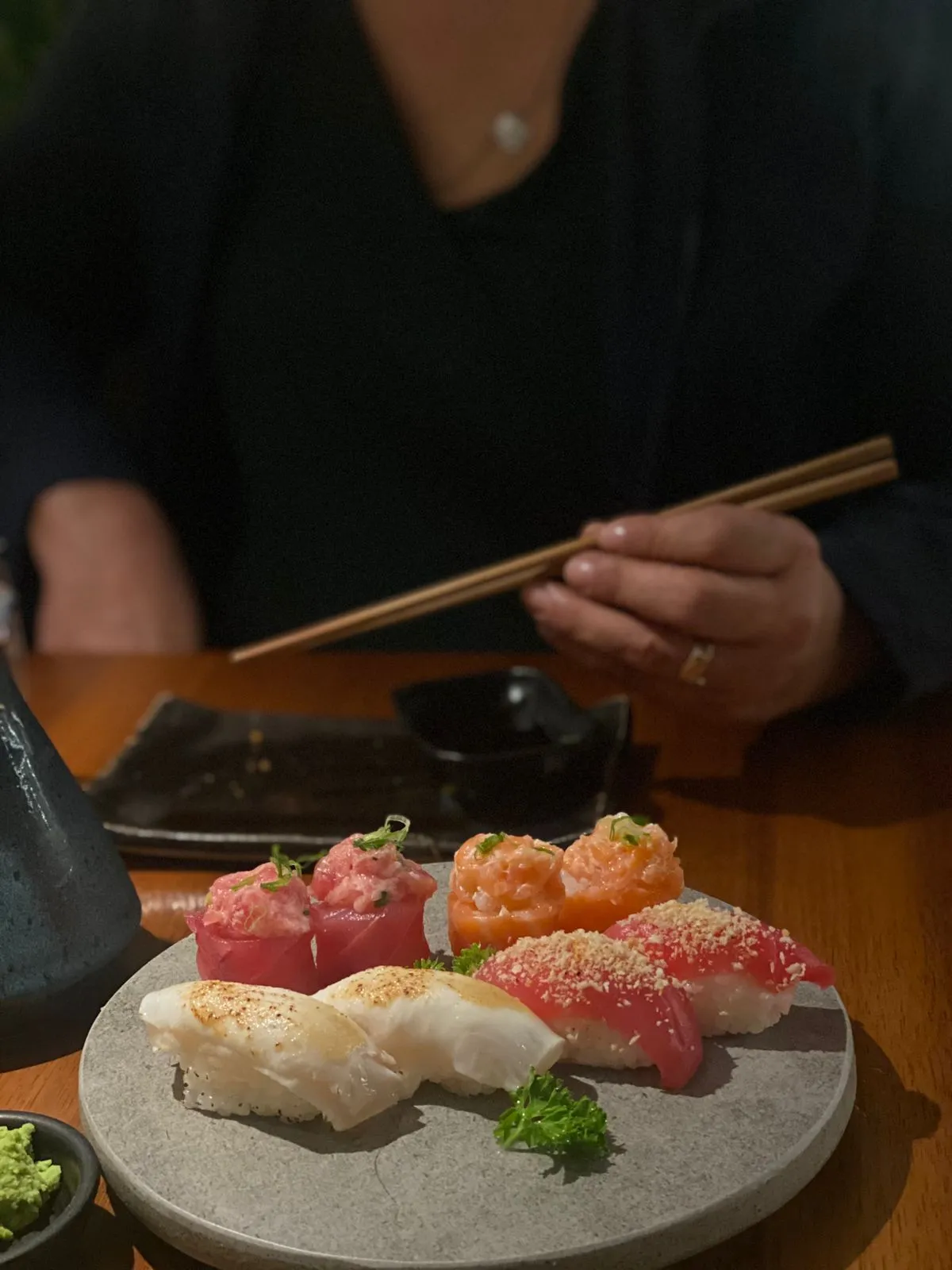 Duplas de sushis