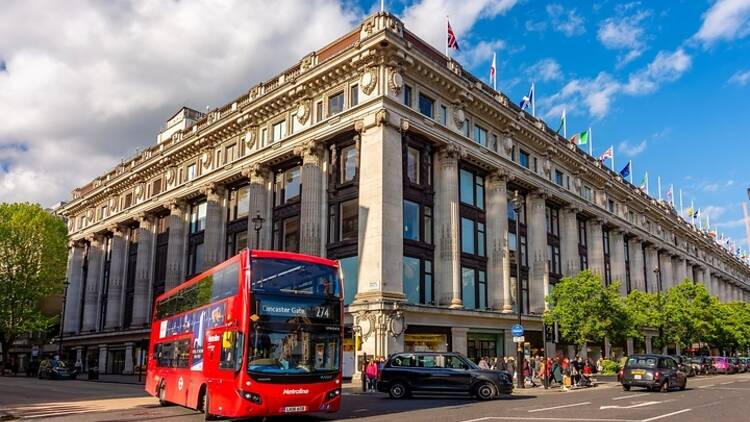 An artist rendering of the new private club in Selfridges
