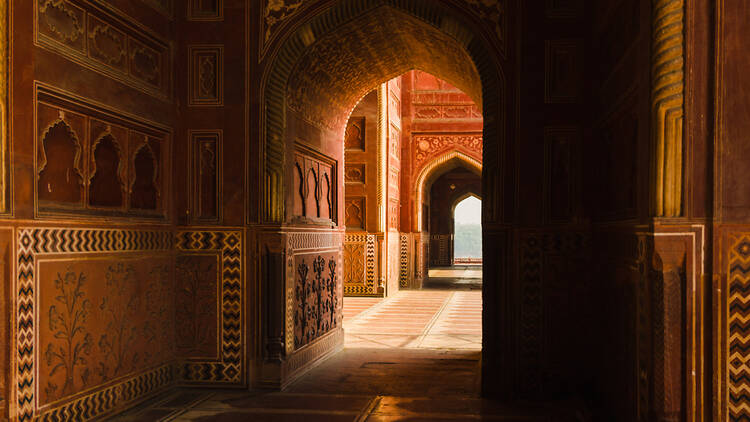 Interior of Taj Mahal