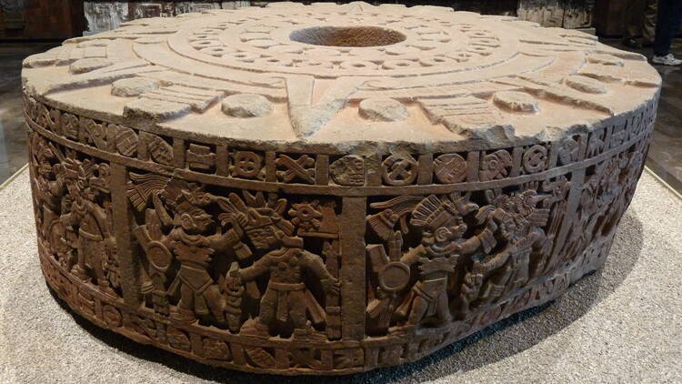 Piedra de Tízoc (temalácatl de Tízoc)