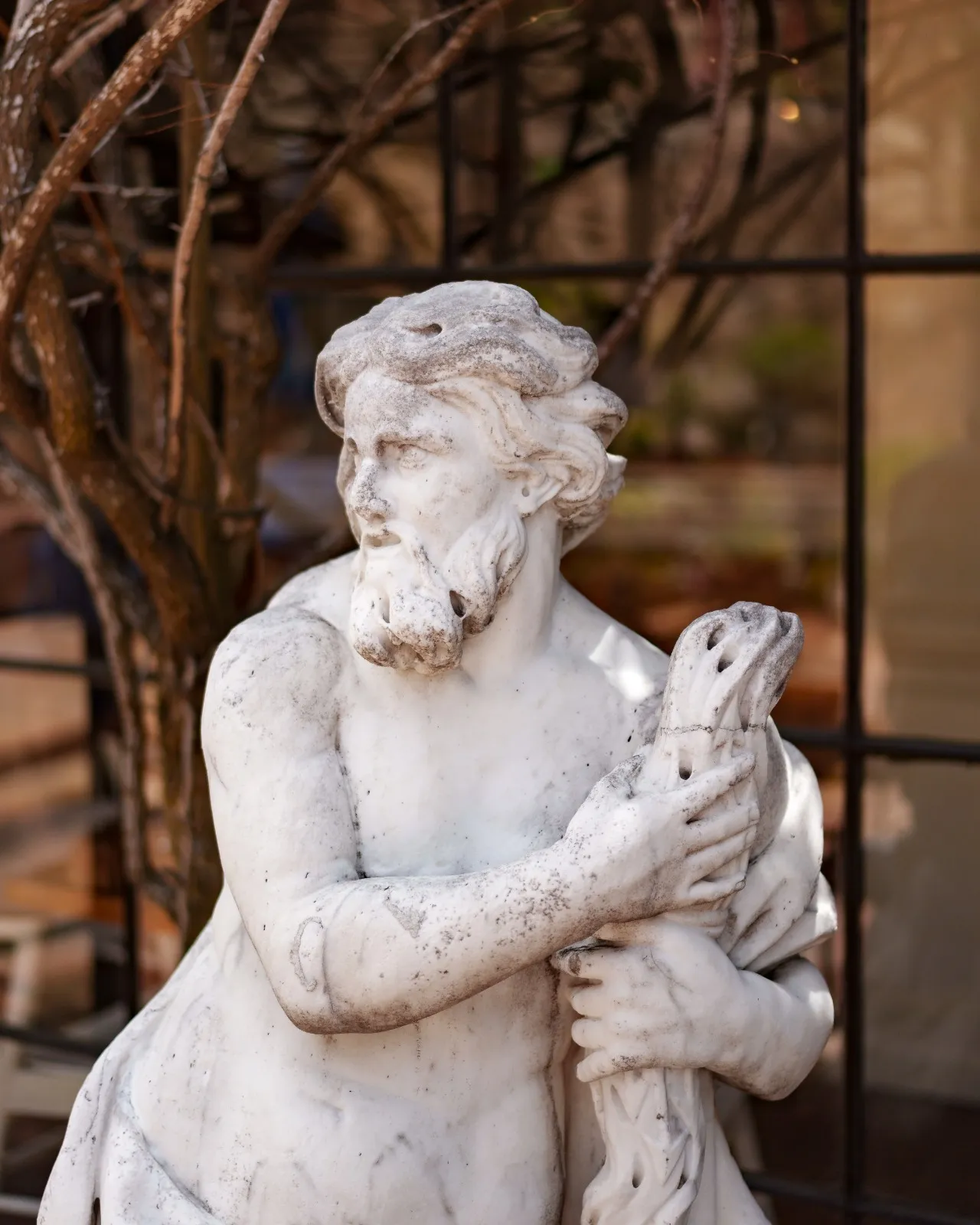 Prometeu, escultura de aluno do Da Vinci