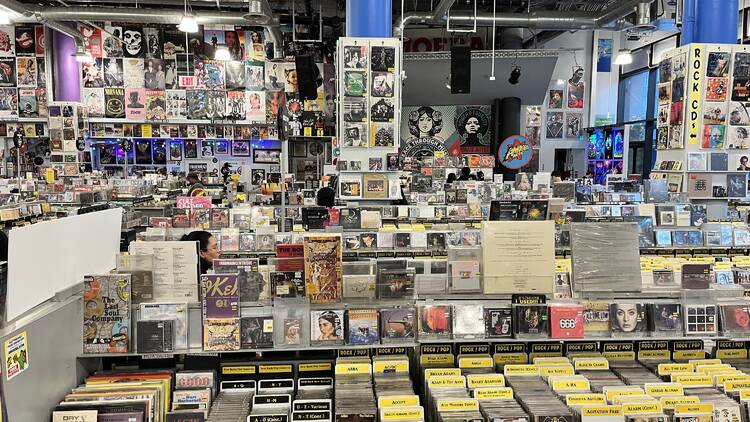 Load up on records at Amoeba Music