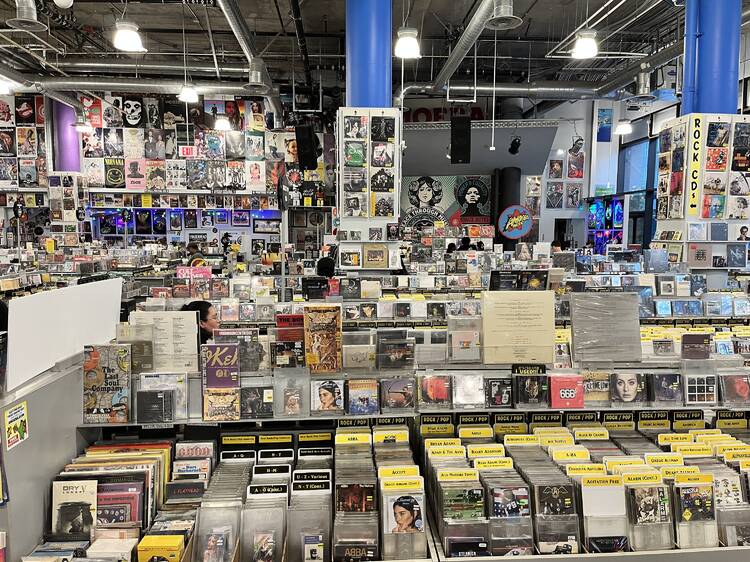 Load up on records at Amoeba Music