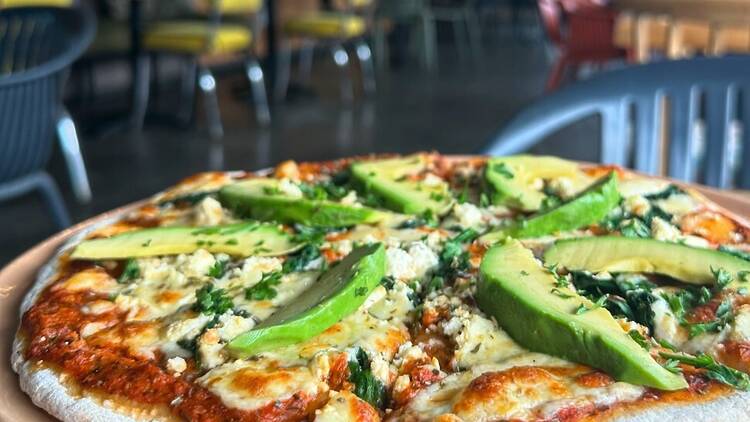 Fresh Earth restaurant pizza 