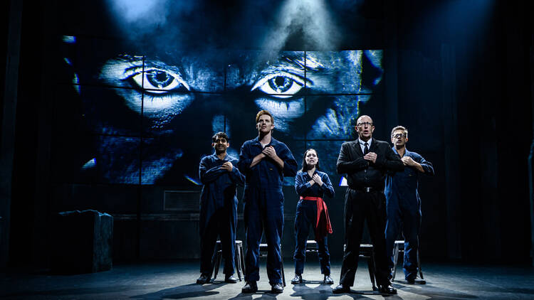 A stage adaption of the novel 1984