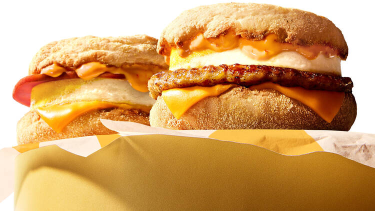 Spicy Egg McMuffin at McDonald's