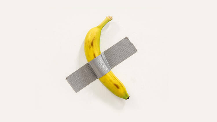 'Comedian', de Maurizio Cattelan