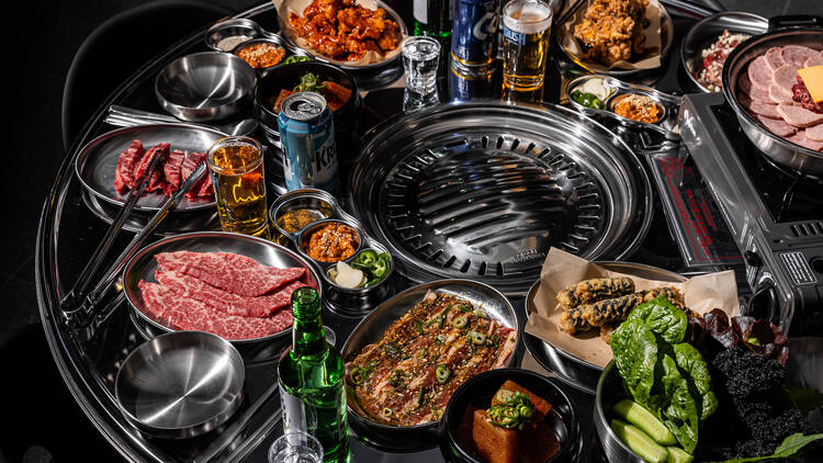 Korean BBQ at Hongdae Pocha