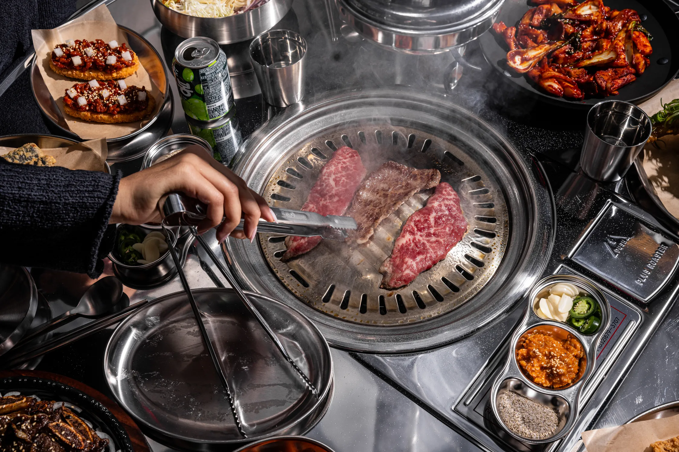Korean BBQ at Hongdae Pocha