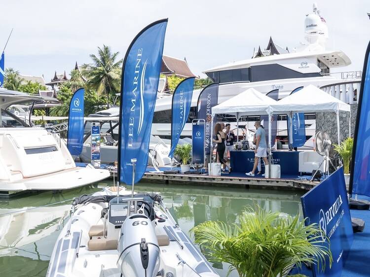 Grow Boating at the marina