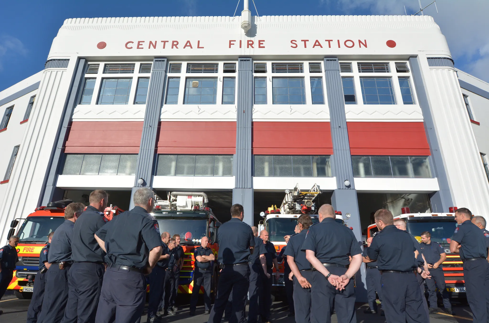 Central Fire Station in Auckland New Zealand