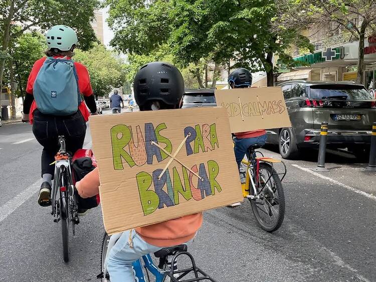 Andar de bicicleta