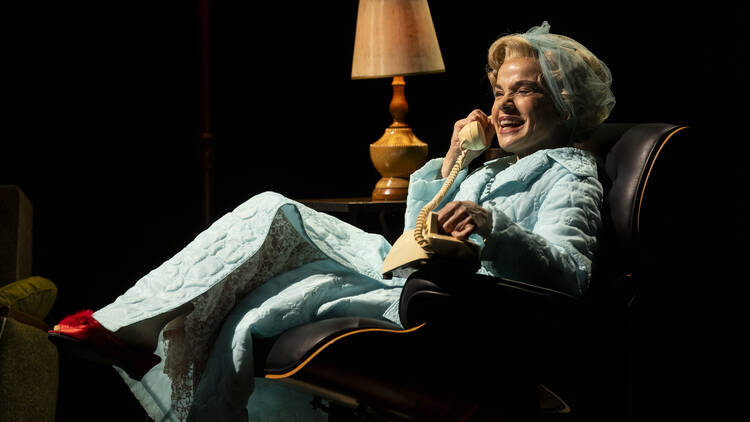 Sigrid Thornton in a scene from 'Mother Play'.