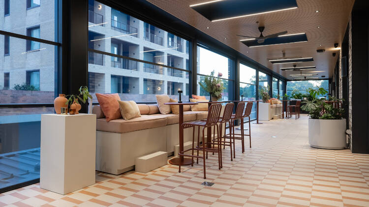 Terrace area of Saltbox