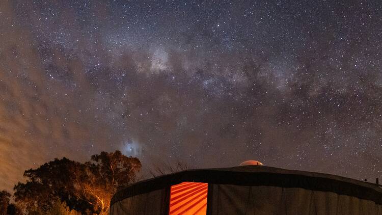 Astroturismo y glamping en Pardo