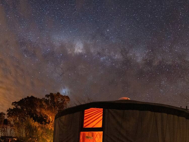 Astroturismo y glamping en Pardo