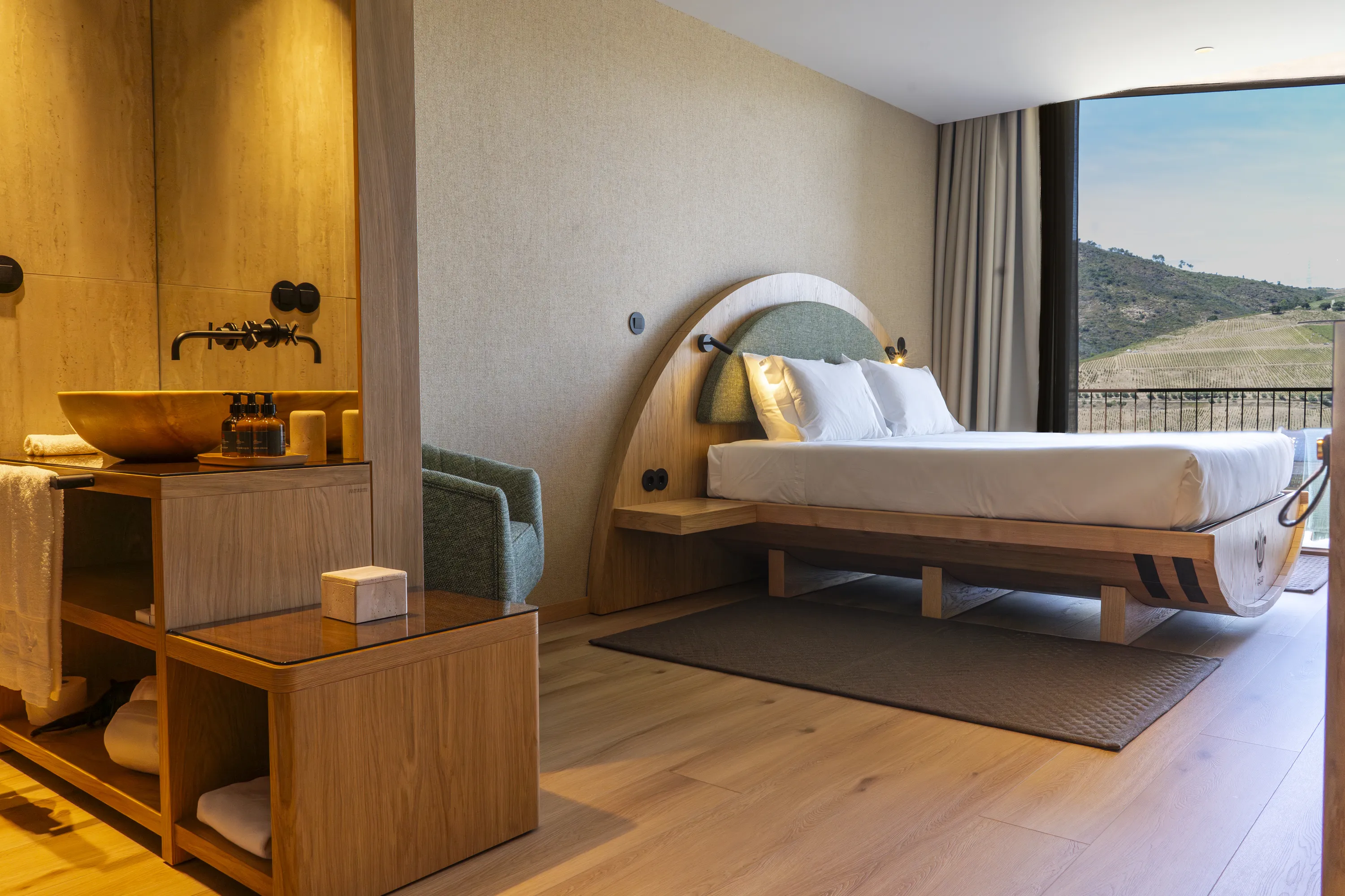 O Douro Wine Hotel & Spa tem 31 quartos