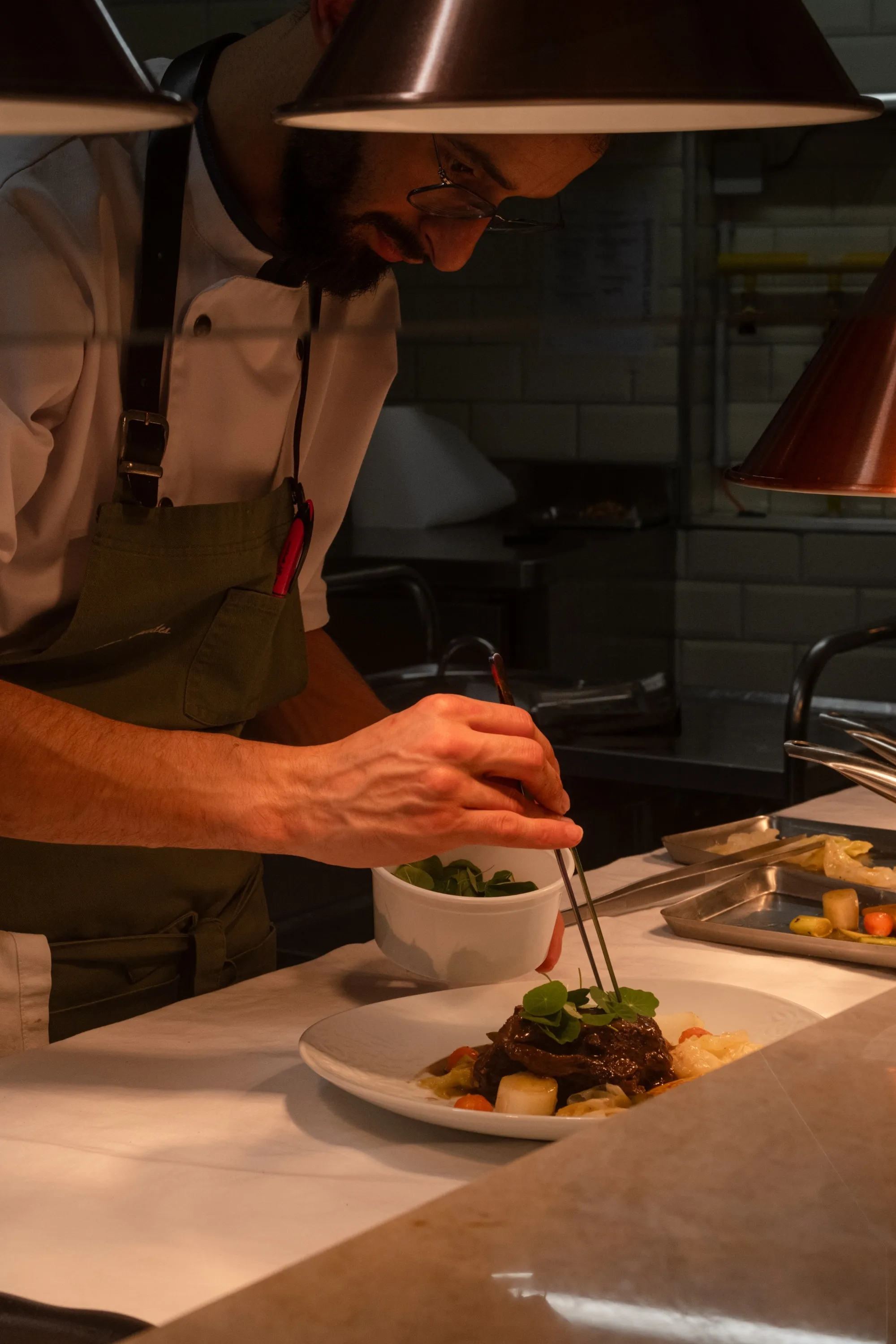 O chef Luís Guedes está ao leme da proposta gastronómica da Quinta São José do Barrilário
