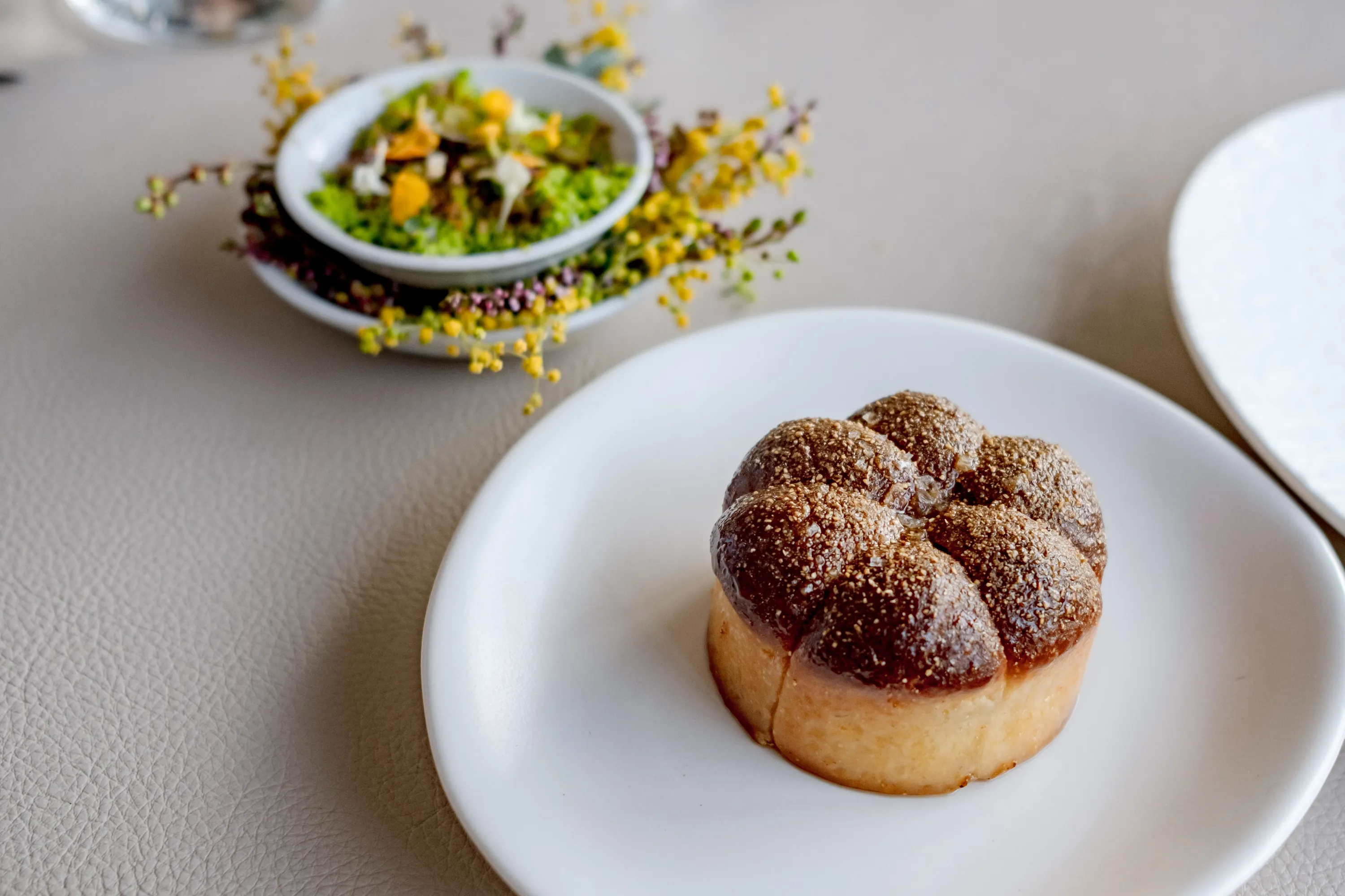 A bread course at Berowra Waters Inn pop-up
