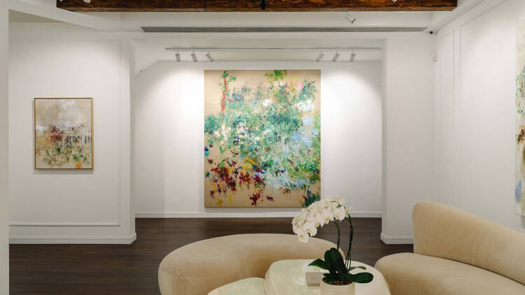 world within art as refuge exhibition