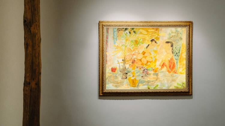 world within art as refuge exhibition