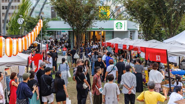 SHIBUYA MIYASHITA PARK BON DANCE