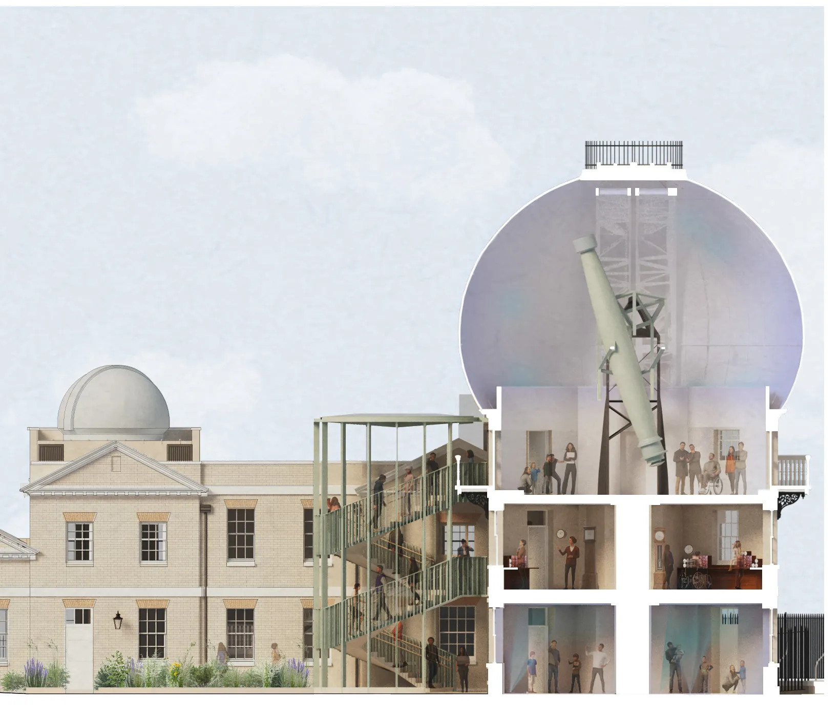 Greenwich Observatory plans