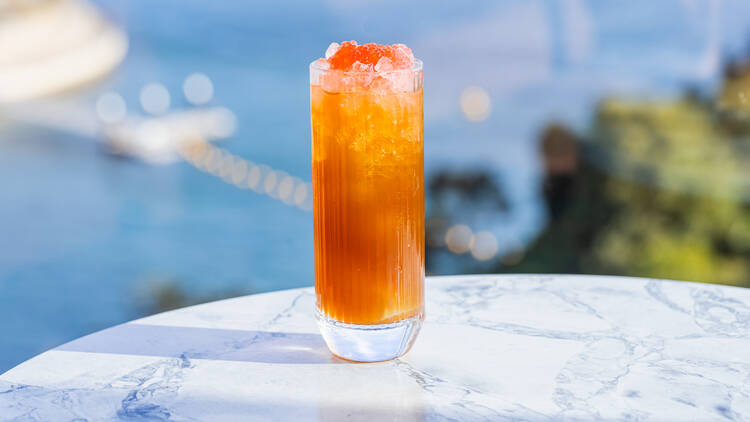 A cocktail at Henry Deane