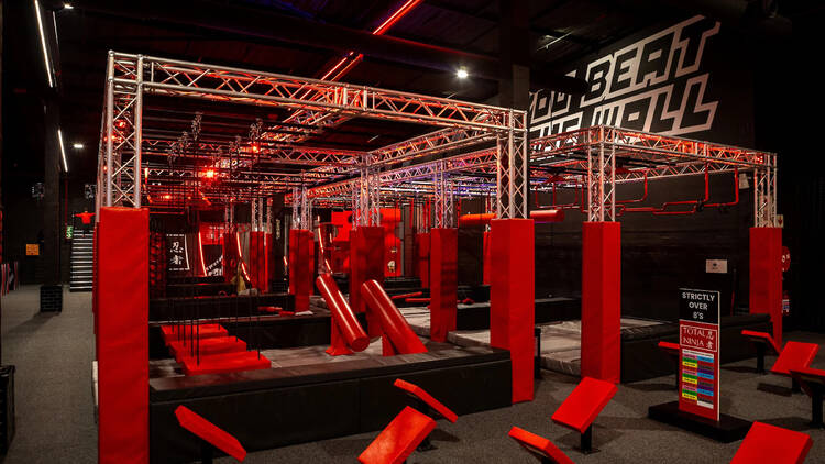 Test your strength at Total Ninja