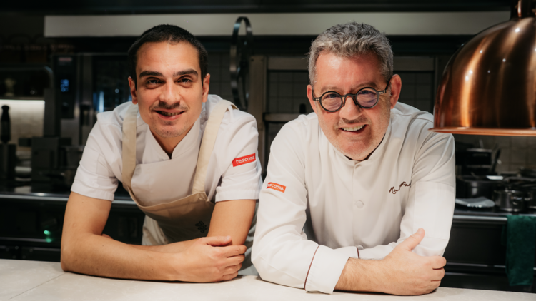 Os chefs Sandro Teixeira e Rui Paula