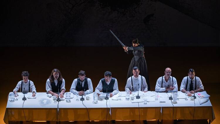 Veure teatre del bo: 'The broderhood'