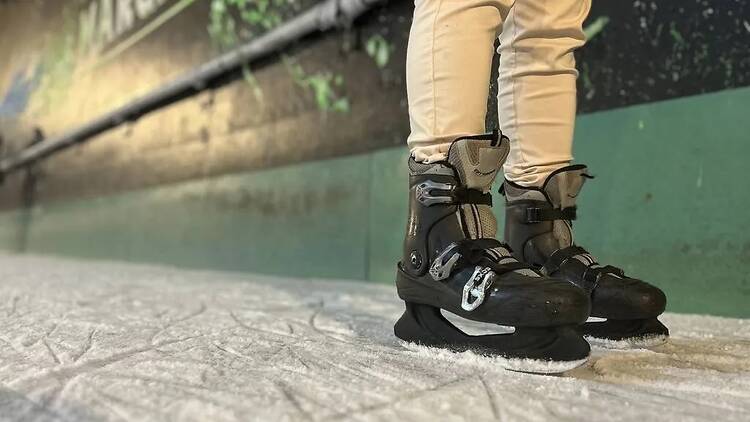 Patinar sobre hielo en Margal
